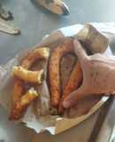 Rosquillas de harina pan