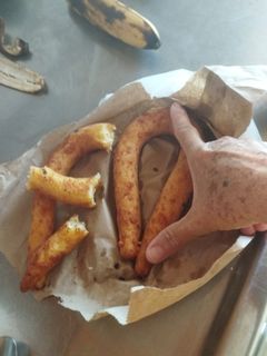 Una foto de Rosquillas de harina pan
