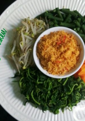 Foto resep Urap warna warni
