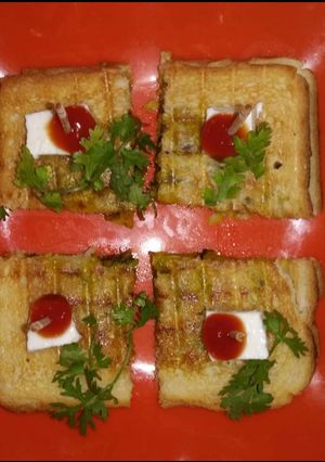 A picture of Mini Grilled Toast.
