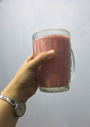 Hình của món Sinh tố dưa hấu.