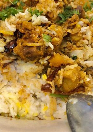 صورة لوصفة برياني دجاج 🍗