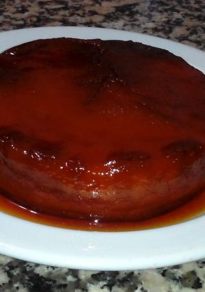 Una foto de Quesillo (Flan) de Plátano