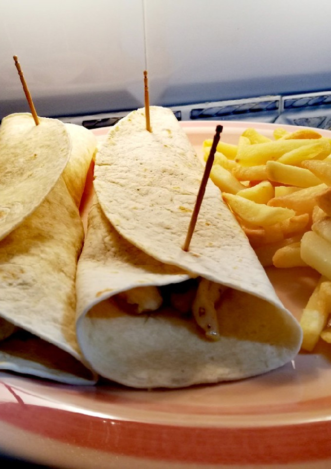 Una foto de Fajitas de pollo