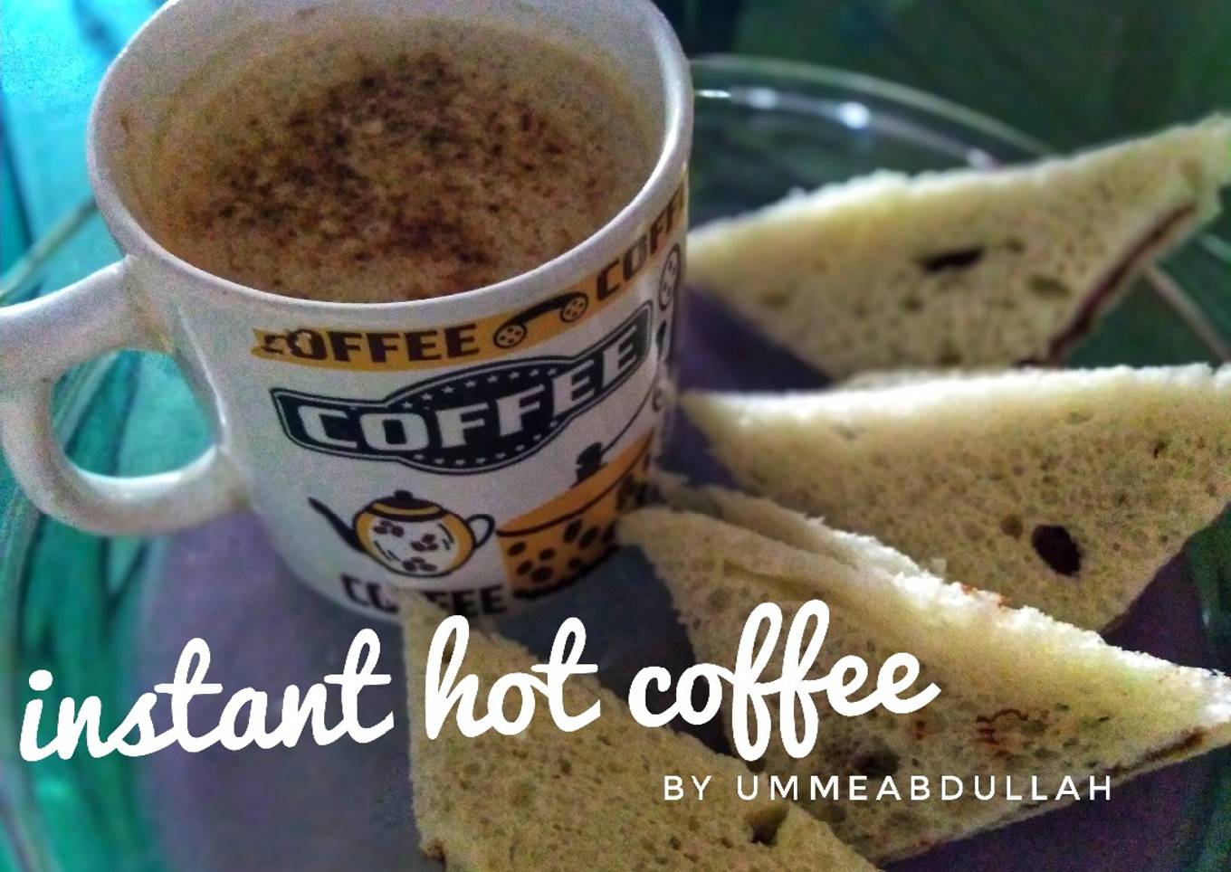 Instant hot coffee
