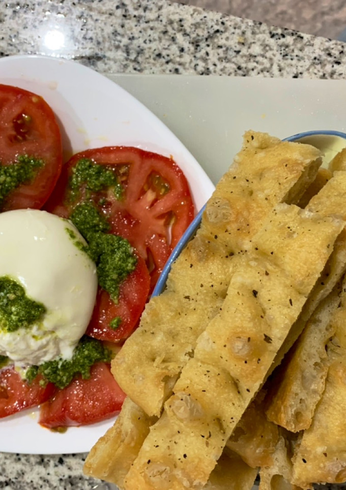 Una foto de Focaccia