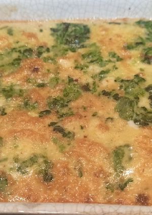 Una foto de Pastel de espinacas y pechuga de pavo al horno con Thermomix