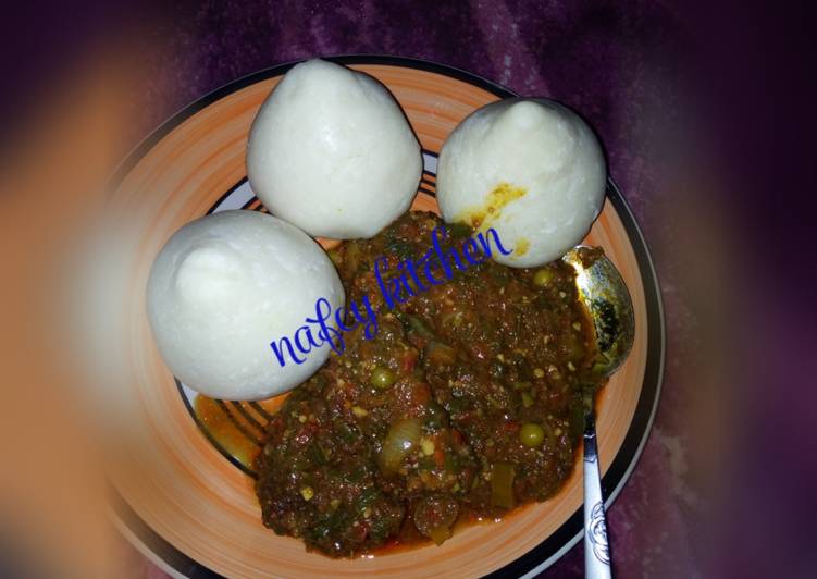 5 Best Practices Pounded yam nd spinach soup