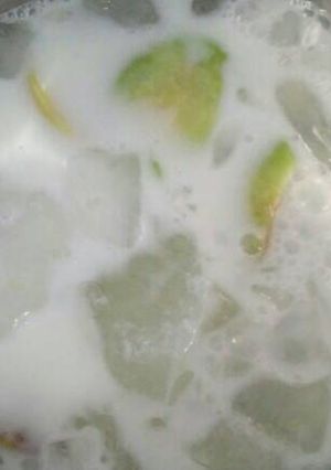 Foto resep Es alpukat santan debm