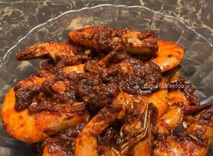 Gambar Sambal Kari Udang Telur Pecah