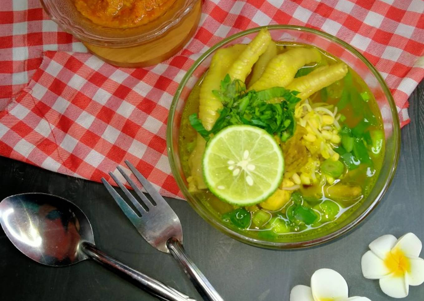 Soto bening ✅ tulang dan ceker ayam 🐔