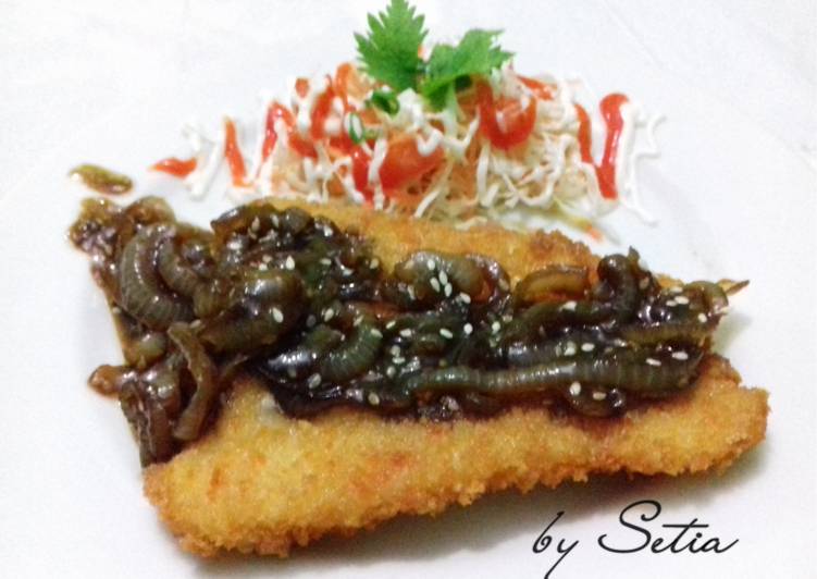 Dori Katsu with Teriyaki Sauce