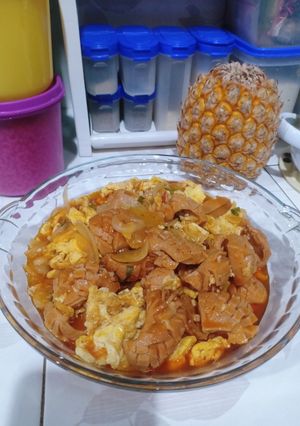 Foto resep Sosis Telur asam manis