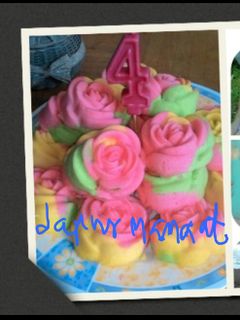 Foto resep Bolkus Mawar Pelangi #beranibaking