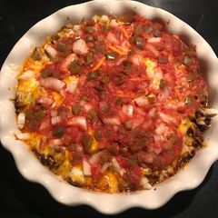 A picture of Taco pie.