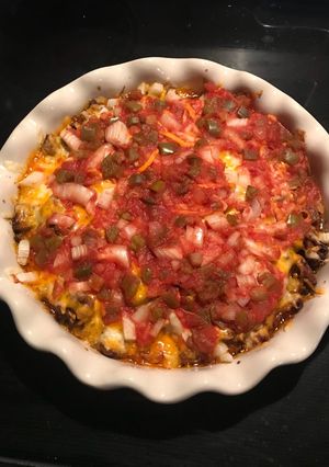 A picture of Taco pie.