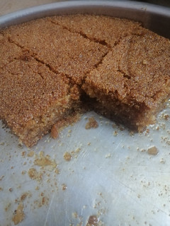 صورة لوصفة البسبوسه المرملة المكرملة 😍😋💪
