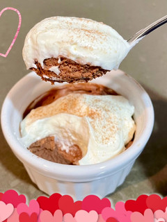 A picture of Rich and Creamy Chocolate Mousse ❤️.