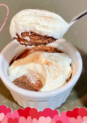 A picture of Rich and Creamy Chocolate Mousse ❤️.