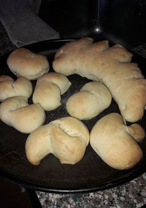 Una foto de Pan casero rico