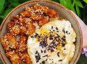 Gambar honey garlic butter chicken