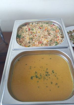 A picture of Butternut soup.