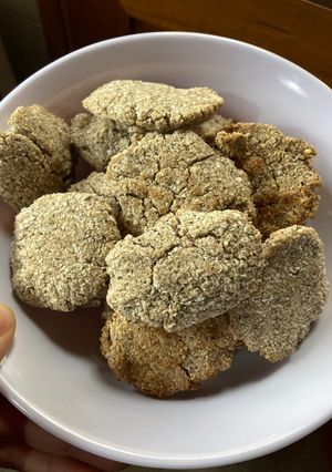 Una foto de Galletitas sin TACC de coco y serraceno