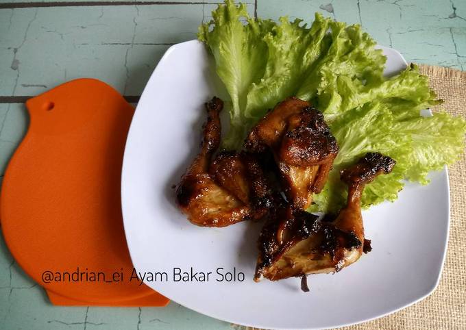 Resep Ayam Bakar Solo Anti Gagal