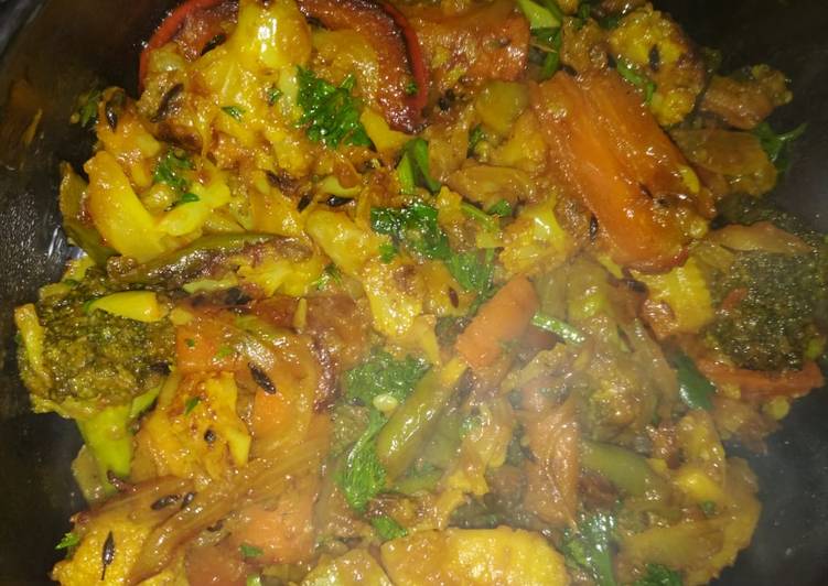 Recipe of Quick Mix vegetable stir fry