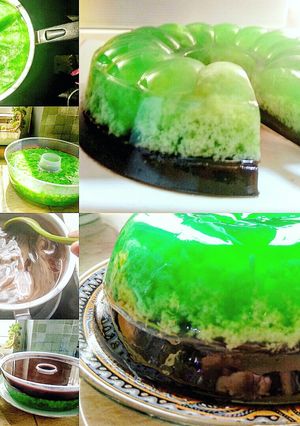 Foto resep Puding lumut #BikinRamadhanBerkesan