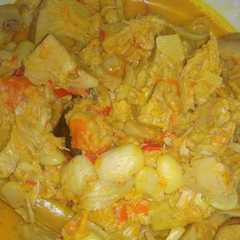 Nangka Muda Kuah Santan রেসিপির প্রধান ছবি