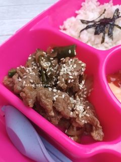 Foto resep Slice Beef Saori Teriyaki