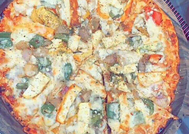 How to Prepare Paneer pizza