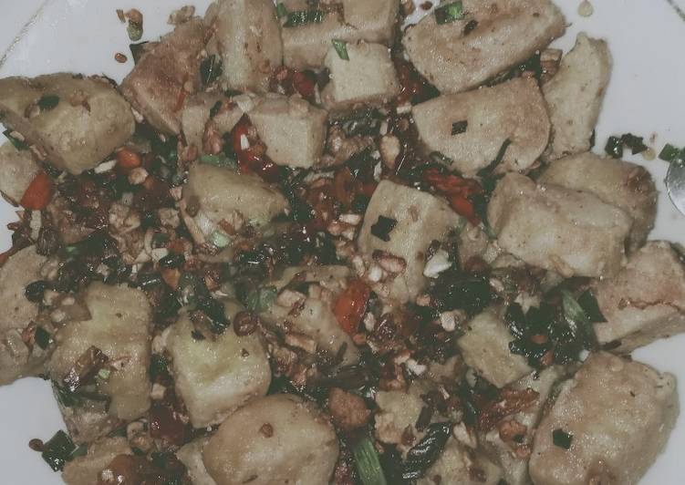 How to Prepare Appetizing Tahu crispy cabe garam