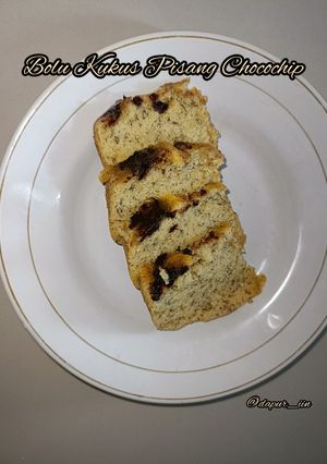 Foto resep 154. Bolu Kukus Pisang Chocochip