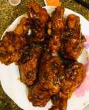 Gà rán sốt tương tỏi dầu hào