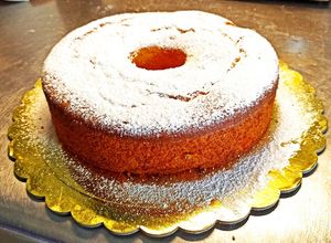 Foto di Chiffon Cake alle carote ed arancia