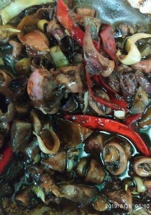 Foto resep Tumis cumi asin
