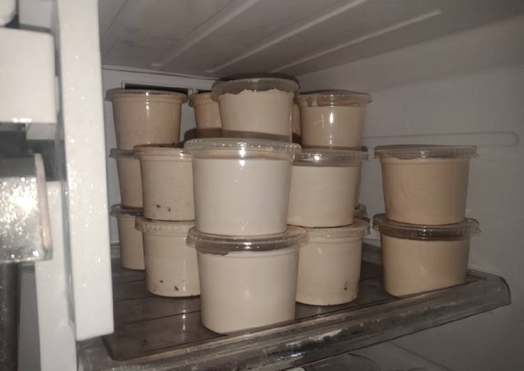 17. Milo ice cream Homemade