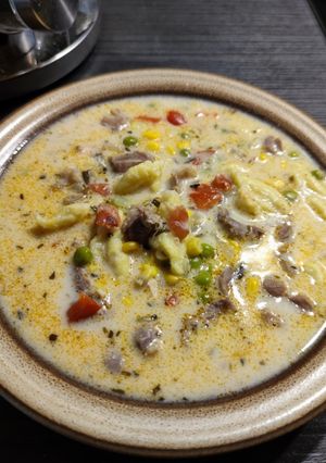 Legényfogó leves zúzával recept fotója