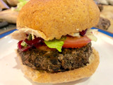 Black Bean and Cashew Burger