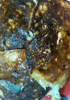 Una foto de Panqueques de banana sin harina
