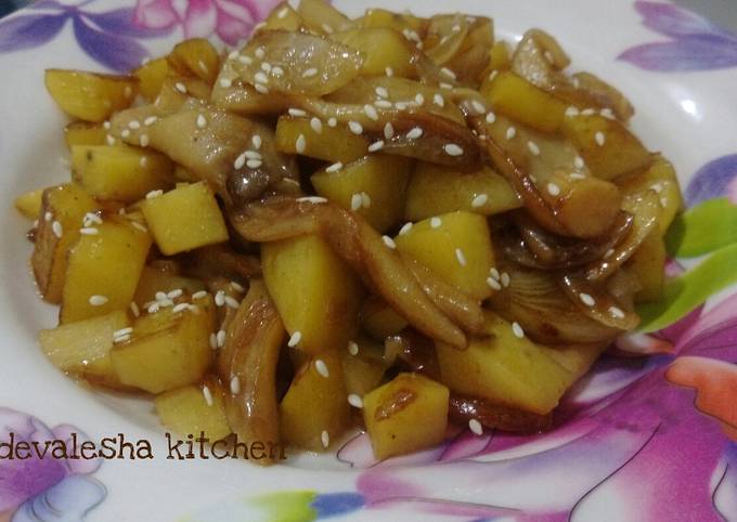 Resep Jamur Teriyaki Oleh Devalesha Kitchen Cookpad