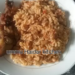 A picture of Rice and beans.