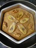 Healthy Walnuts Banana Oats Cake