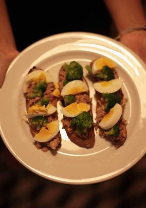 Foto de Tostas de batata doce