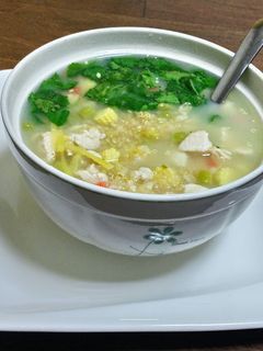 藜麥燕麥雞球粥 的食譜成品照片