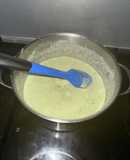 Cream of broccoli soup - easy from leftovers