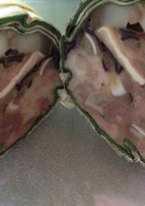 Hình của món Giò xào.