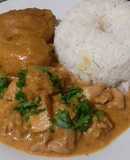 Pollo al maní con crema de leche #22